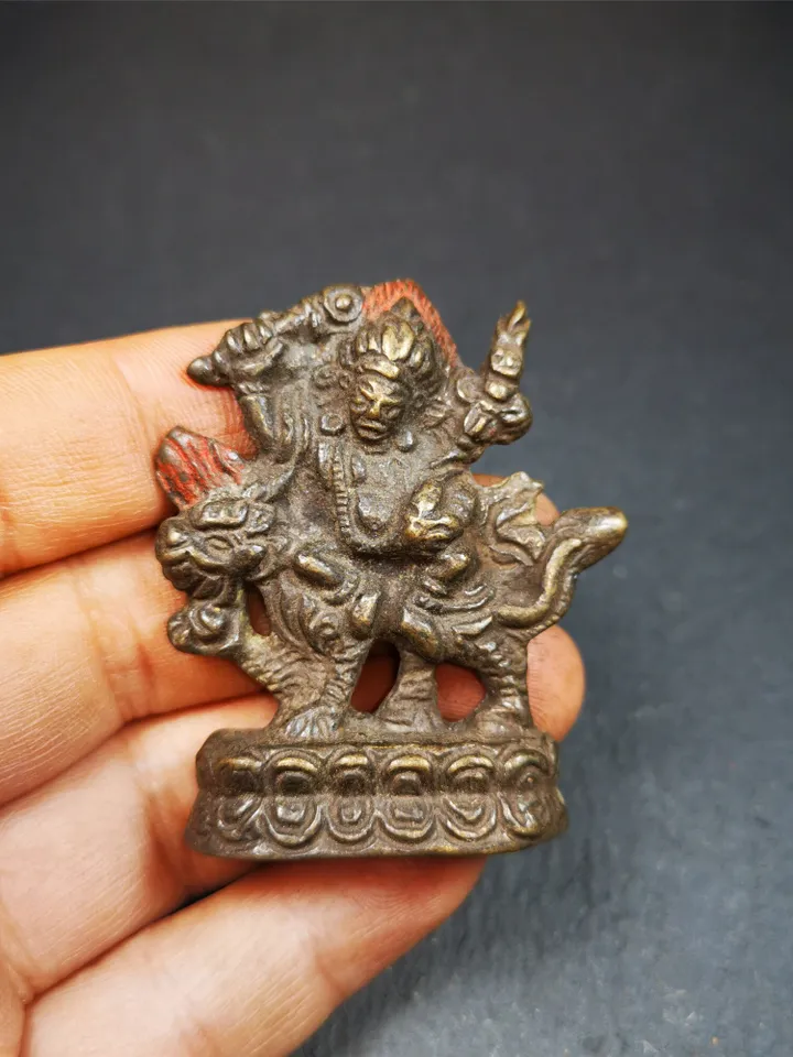 Gandhanra Acient Tibetan Buddha Statue Dorje Legpa,Vajra Sadhu