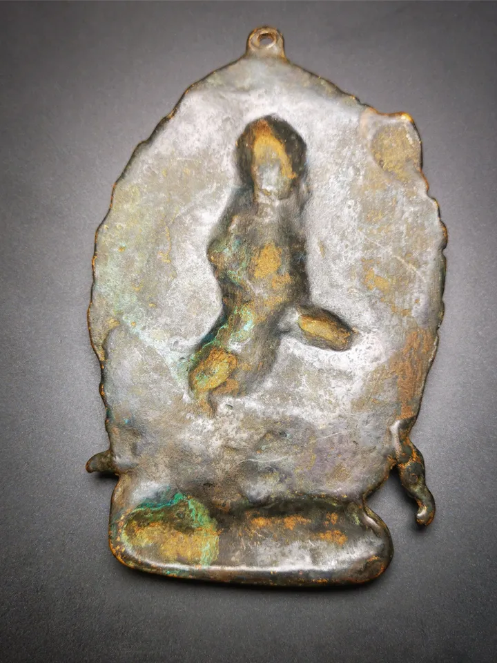 Gandhanra Acient Tibetan Buddhist Statue,Troma Nagmo,krodikali, the Black Wrathful Mother,100 Years Old