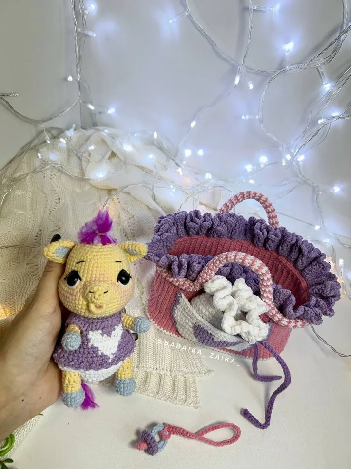 PDF Crochet Pattern My Little Baby Pony, Amigurumi pony pattern, Crochet pony, Cute pony, Animal pattern, Amigurumi animal, Crochet animal