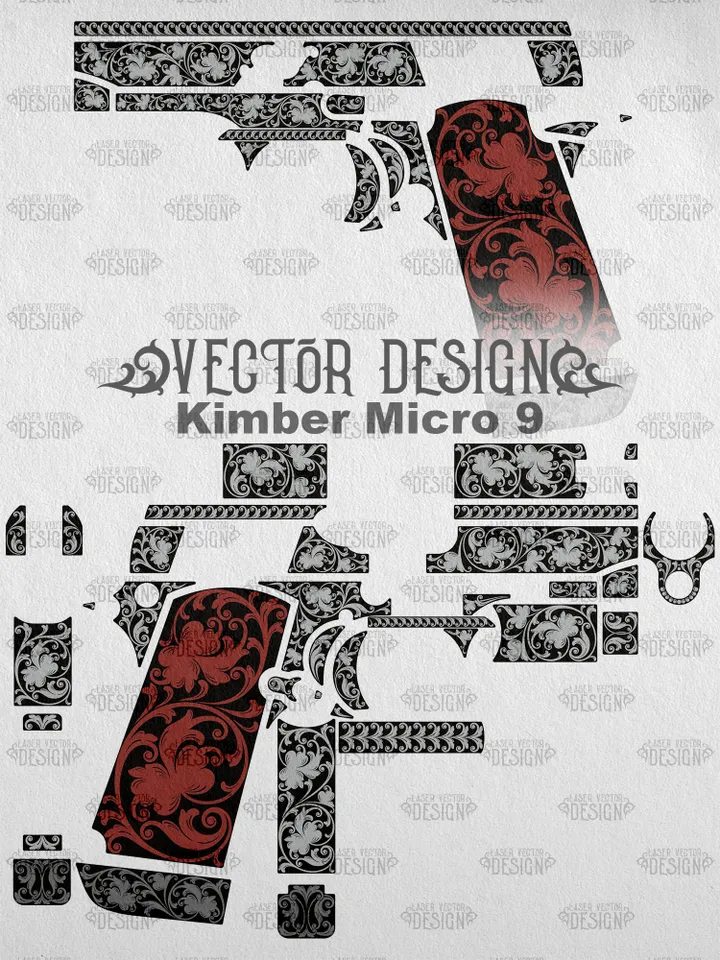 VECTOR DESIGN Kimber Micro 9 Scrollwork