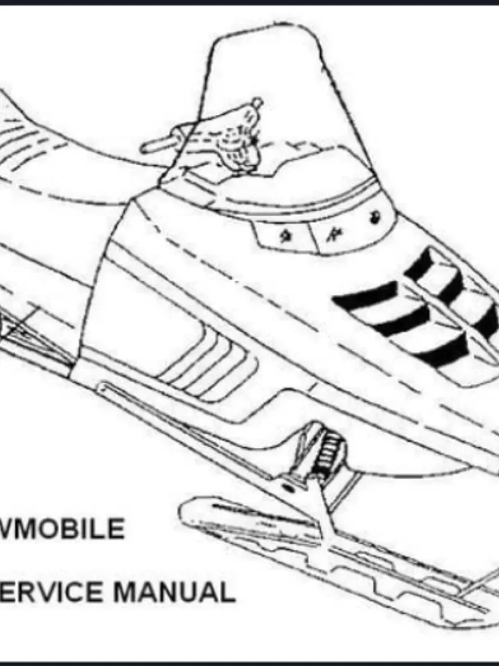 Polaris Service Manual 1996 1997 1998 Indy Series Snowmobile