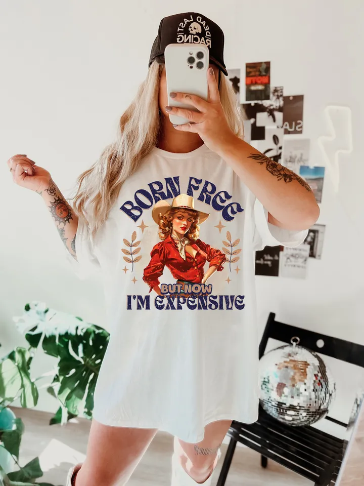 Retro 4th of july Png | Sublimation design |instant download | Born free but now I'm expensive Png | Vintage independence day Png | digital