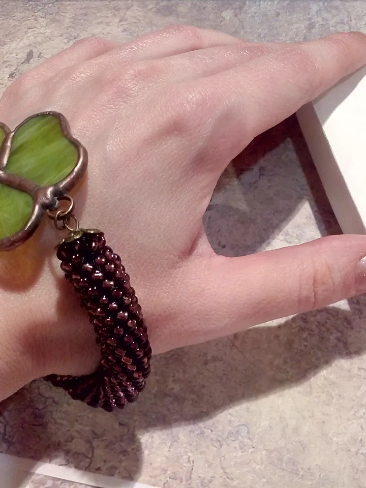 Shamrock bracelet, st patricksday, Clover leaf, trefoil, St Patricks clover, 3 leaf clover, Irish bracelet, st patrick