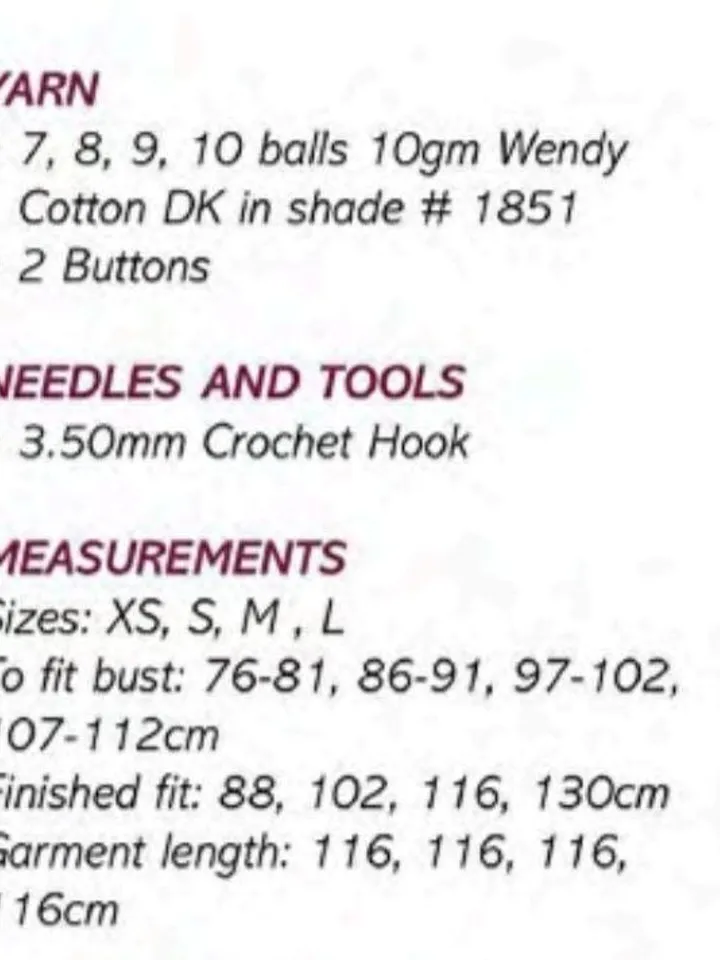 Waistcoat crochet pattern, long waistcoat crochet, women summer waistcoat pdf
