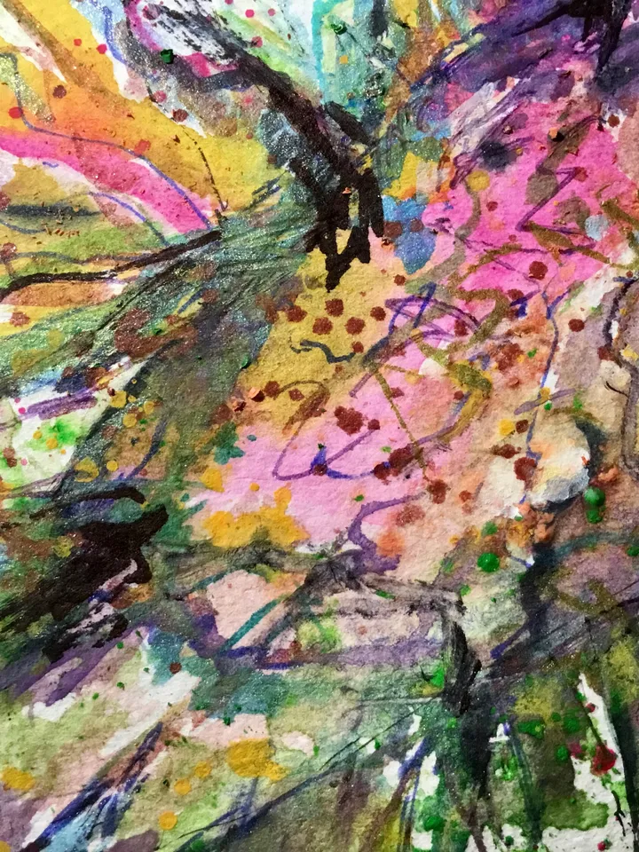 Set of 2 hummingbirds original watercolour painting,diptych birds watercolor painting,small paintings unique love gift