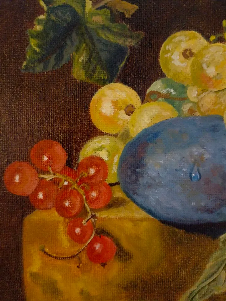 Oil painting The author's copy of the Dutch still life by Jan Van Heysum