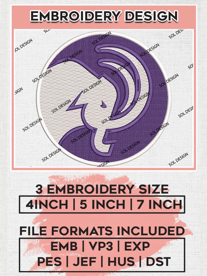Amherst Mammoths NCAA Team Logo Embroidery Design Files, NCAA Amherst Mammoths Machine Embroidery, NCAA Teams, 3 sizes, NCAA Machine embroidery designs, Digital Download