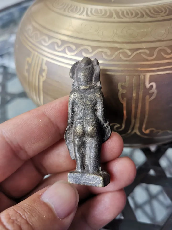 Gandhanra Antique Tibetan Buddha Statue,from Regong Tibet,70 years old