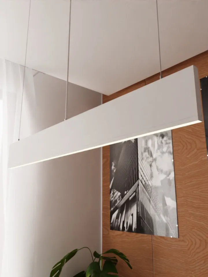 LED pendant light, minimalist chandelier, hanging lamp