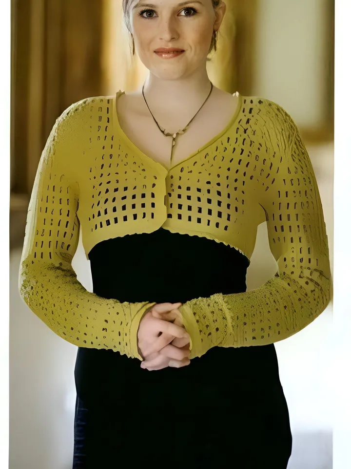 Cropped cardigan pattern, crop top Pattern, easy crochet pattern women cardigan top pdf instant download