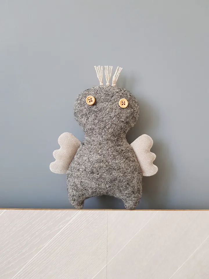 Angel sewing pattern PDF, digital tutorial in english, christmas toy sewing diy