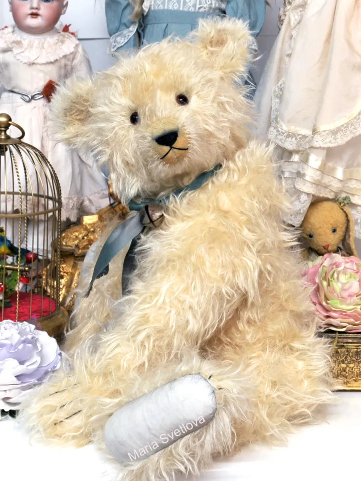 PDF Pattern 23" Steiff like Teddy Bear Early Antique 1908 Bear Old German Bear Sewing Instructions ePattern DIY Bear