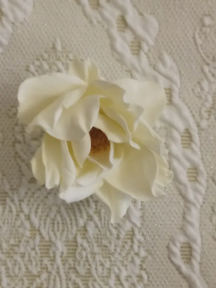 Handmade women's brooch on a pin flower/gift for her/women's accessories/mother Day gifts/grandma gift/flowers made foam