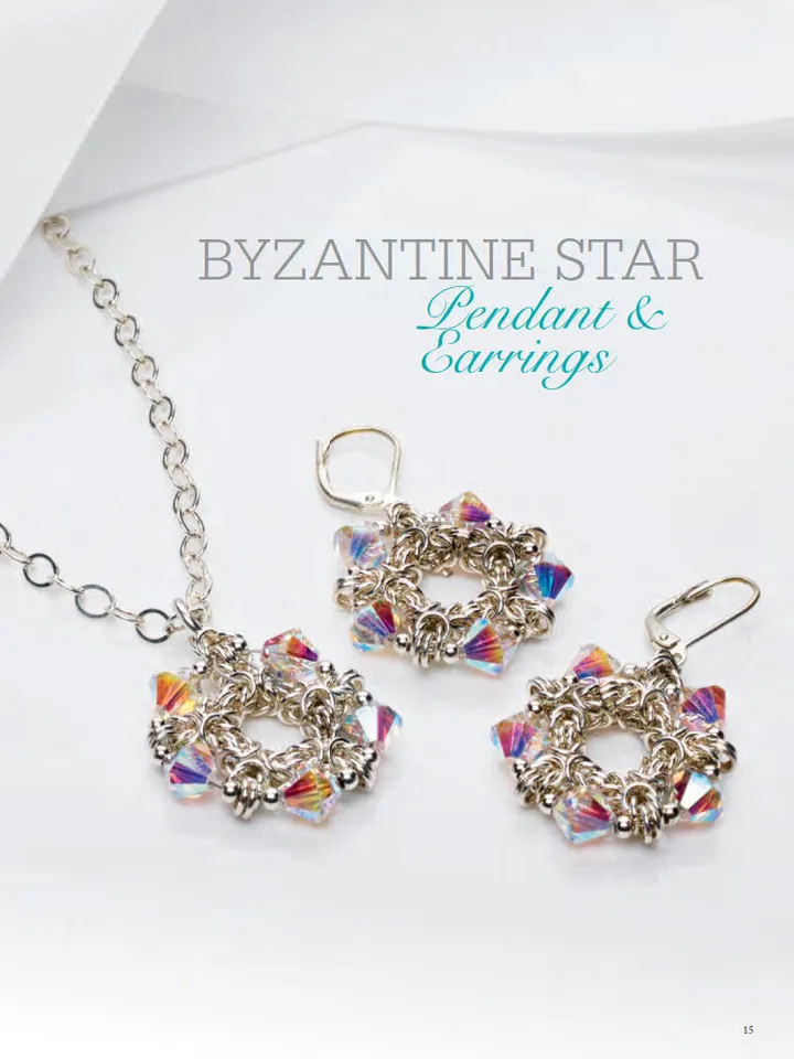 Chain Mail Elegance: Jewelry Projects with Crystals, Pearls, and More