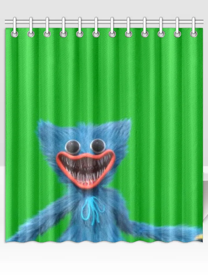 Huggy Wuggy Shower Curtain