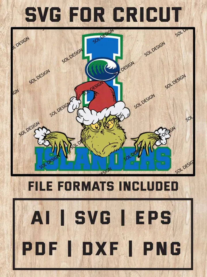 Grinch Texas A&M-Corpus Christi Islanders SVG, NCAA SVG Design, NCAA Texas A&M-Corpus Christi Islanders SVG, NCAA Texas A&M-Corpus Christi Cricut, Christmas Svg, Grinch svg, Digital Download