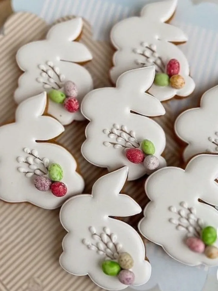 Easter rabbit cookie cutter Custom stamp for cake topper gingerbread decor cutters sugar cookies polimer clay