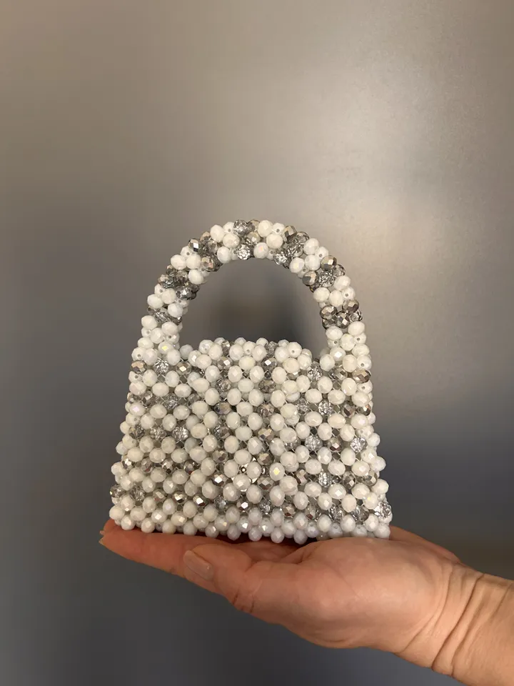 Bridal Beaded Bag - Elegant Wedding Handbag | Special Occasion Clutch