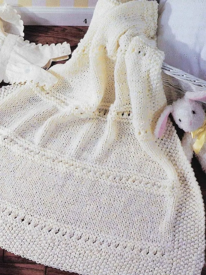 Crochet Baby blanket , 5 X Blanket KNITTING , Pattern Afghan Blanket Crochet Pattern Baby Afghan Crochet Blanket pdf instant download