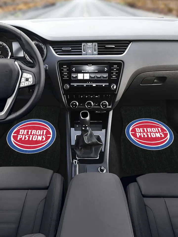 Detroit Pistons Front Car Floor Mats Set of 2