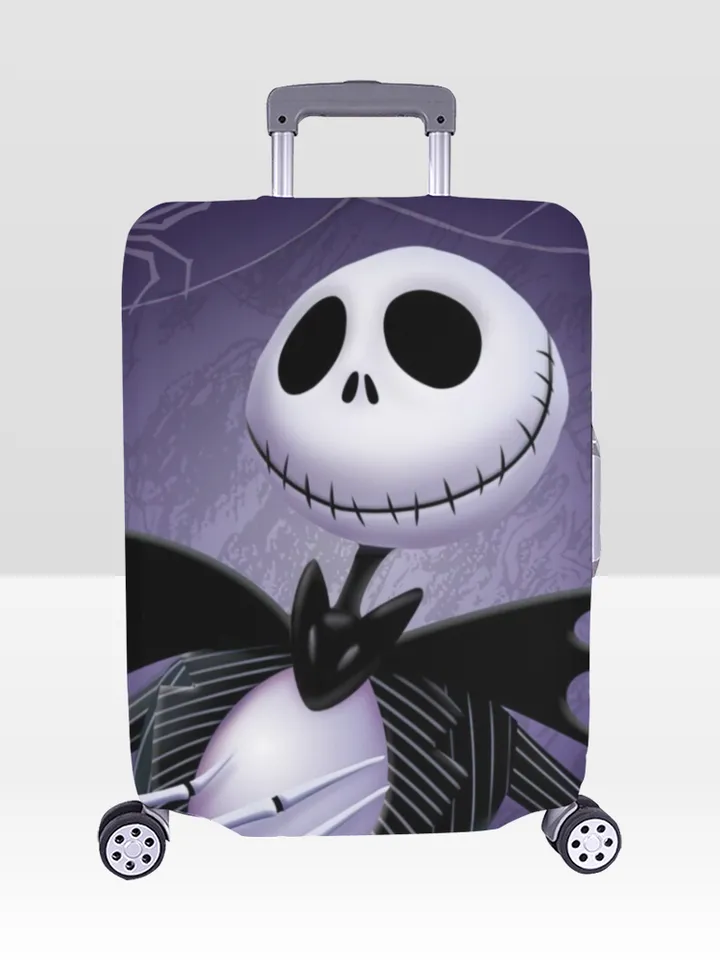 Nightmare Before Chrismas Luggage Cover, Luggage Protective Print Cover, Case Cover