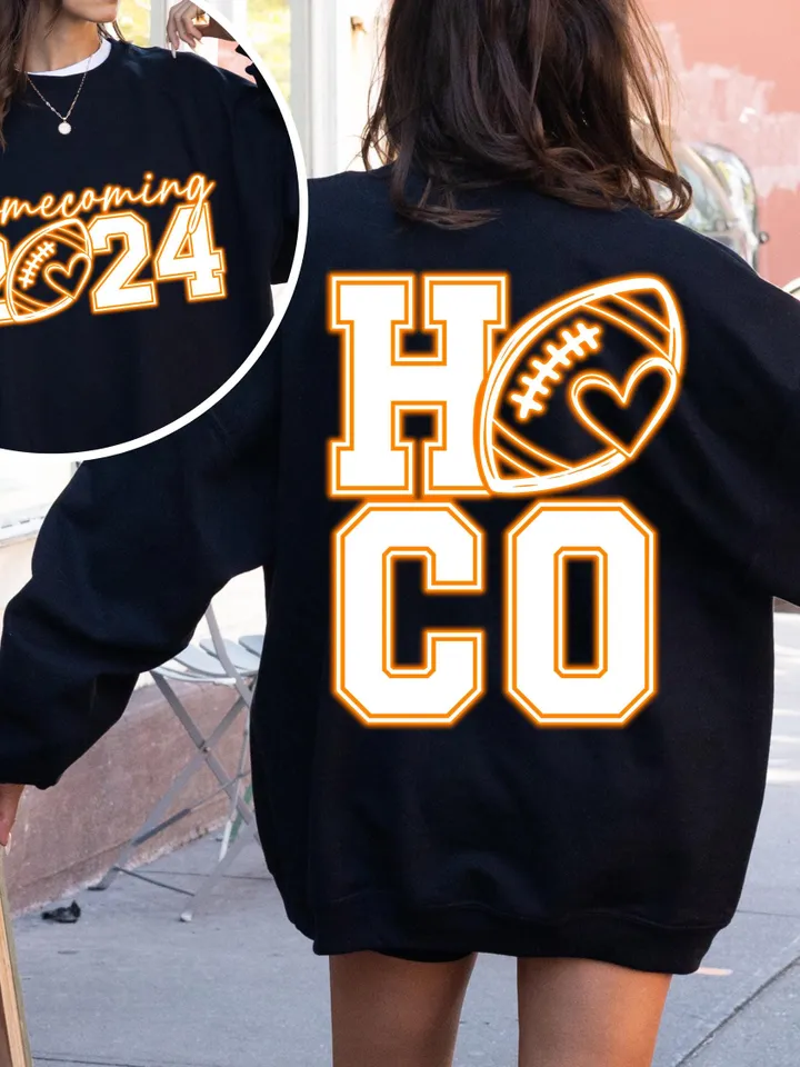 Neon Hoco 2024 Png Homecoming 2024 png Homecoming football Png Hoco Png Homecoming Football High School Png Homecoming shirt Png
