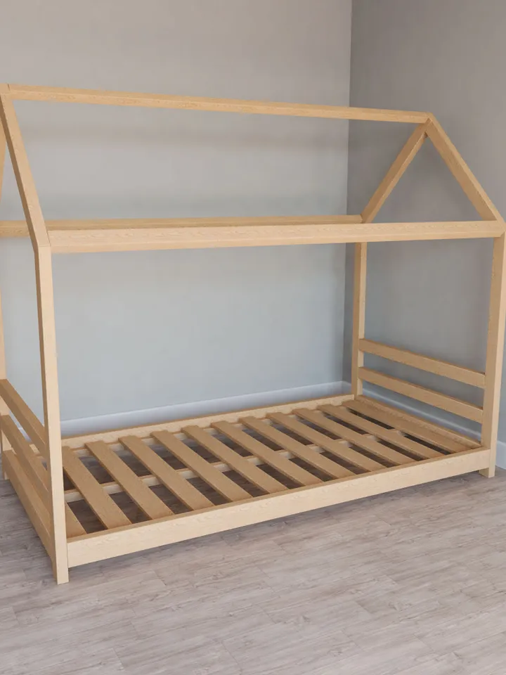 House Bed Plan, Twin Size, DIY, PDF