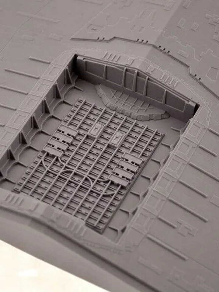 Original Zvezda 9057 - Star Wars Destroyer Model Build Kit Scale 1:2700 NEW BOX