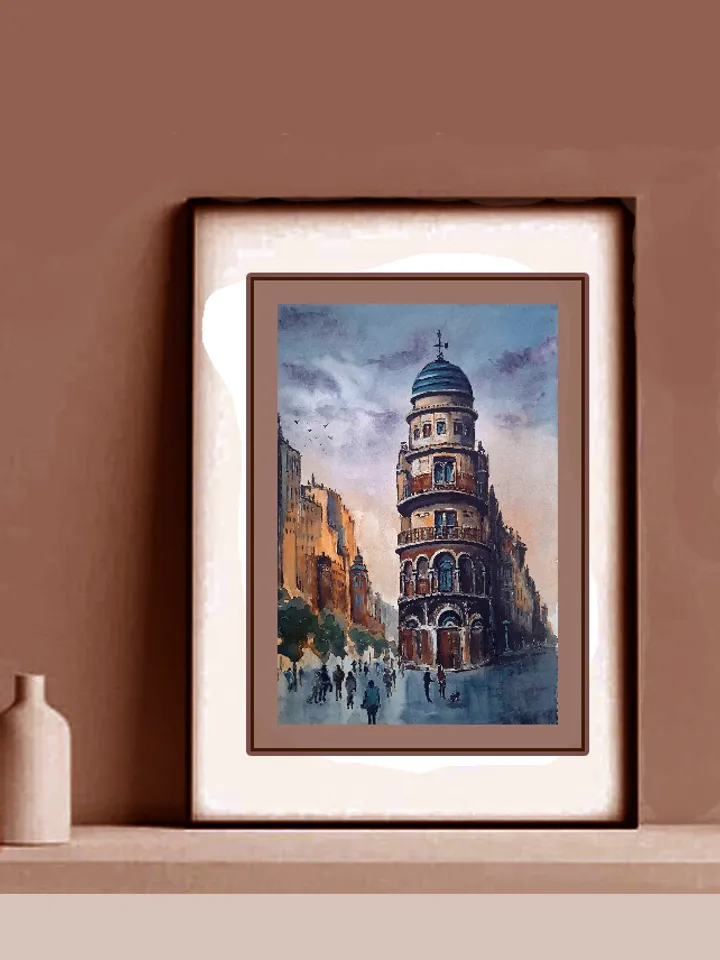 Watercolor painting. Seville, Andalusia. 21x30cm (8.3х11,7inches)