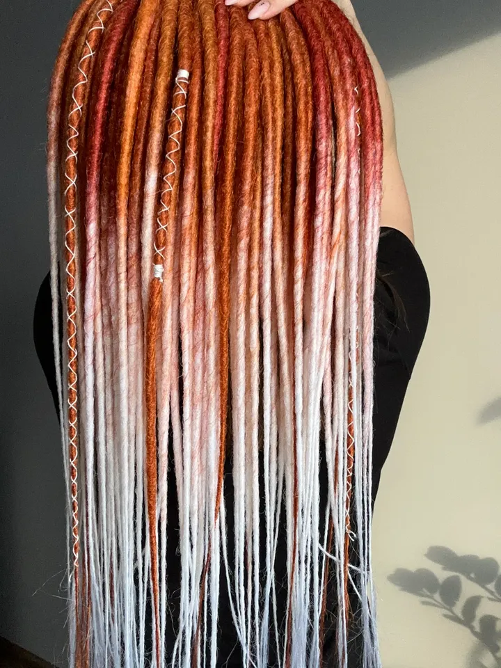 Dreadlocks soft dreads ginger dreads