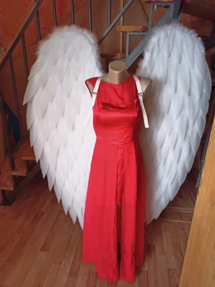 Angel Wings costume, Christmas day costume, Wings photo prop, white wings,wings for adult, white angel, white angel costume