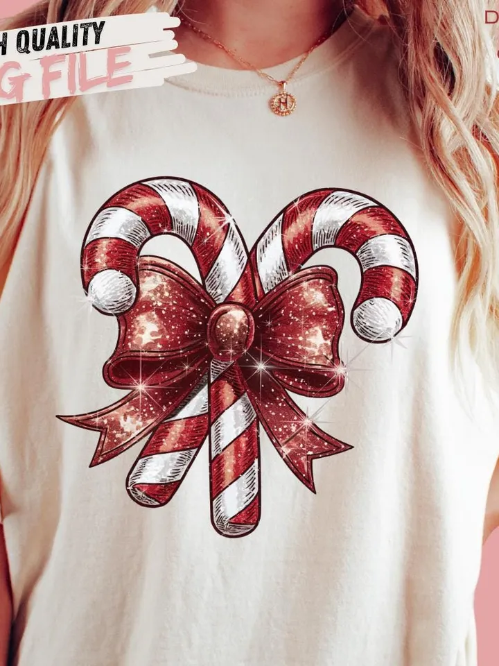 Candy Cane png Christmas png Glitter Christmas png Coquette Holiday png Merry Christmas png Retro Christmas png Merry xmas png Disco png