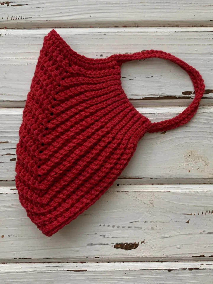 Face crochet Santa’s beard mask, cotton face mask, washable mask, eco friendly mask, adult mask, anti dust mask, Santa’s antennae and beard