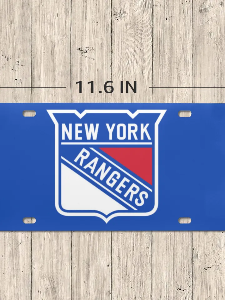 New York Rangers License Plate