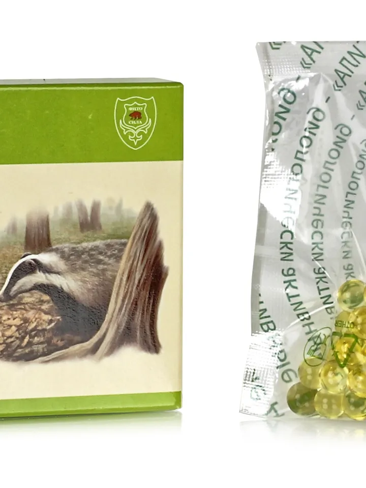 badger fat enriched 100 pcs. capsules weighing 0.3 g