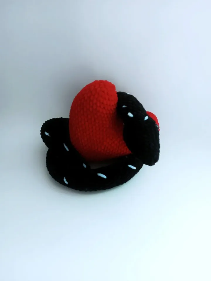 Crochet pattern instructed snake, Cute snake Plushie Pattern