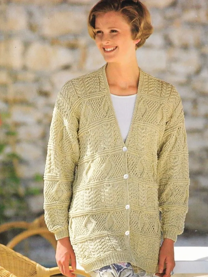 Cardigan pattern, long cardigan, women cardigans patterns , instant download pdf