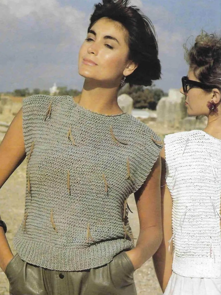 Sweater Knitting pattern , top knitting Set 3  Women Sweater Knitting Pattern Ladies sweater pdf
