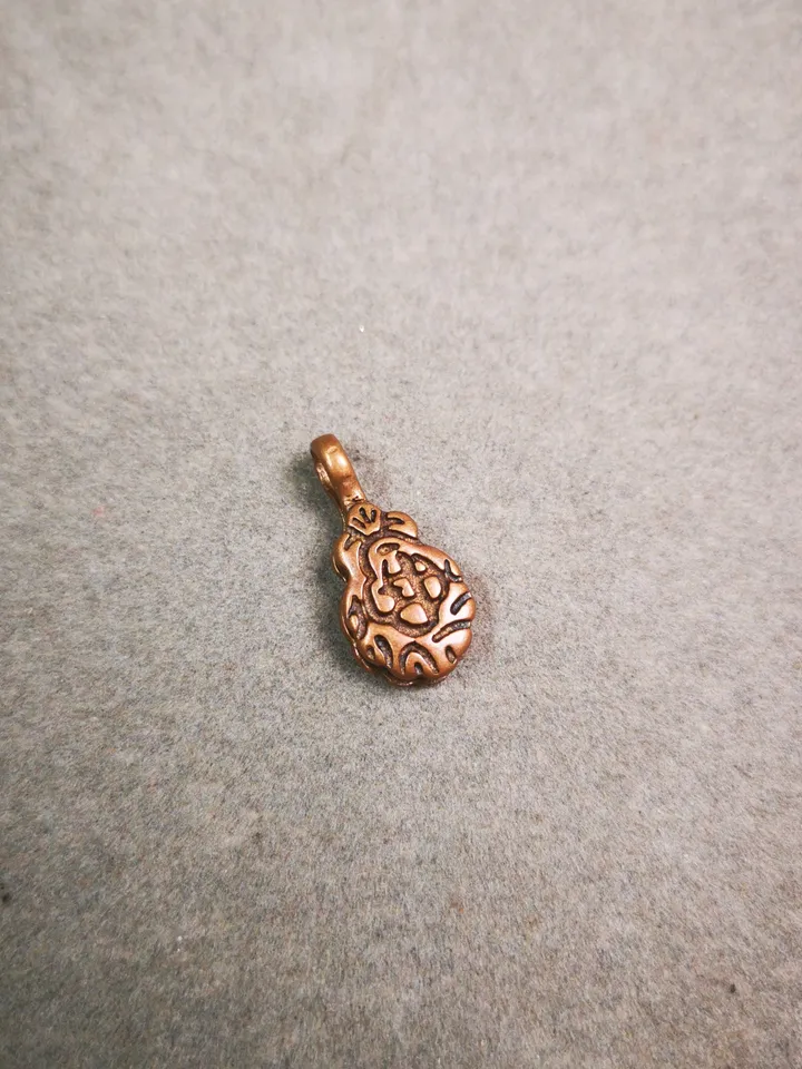 Gandhanra Handmade Buddhist Mala Counter Clip,Bum Counter Clip for Prayer Beads,Mani Jewel/Wish-Fulfilling Cintamani Shape,Mala Accessories