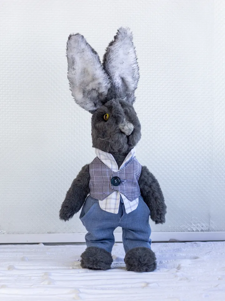 Rare Rabbit Toy: Limited Edition Handmade Collectible for Toy Collectors