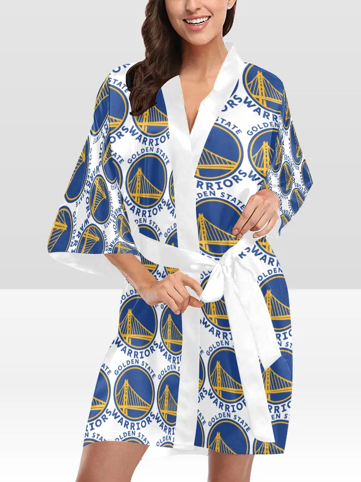 Golden State Warriors Kimono Robe