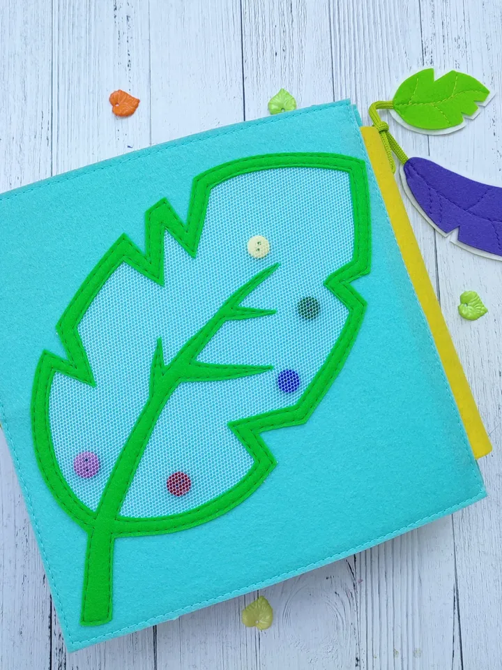 Indians Quiet book pattern, Felt activity book pattern pdf, DYI Quiet book sewing ideas for kids 2, 3, 4 year old, Baby soft book tutorial