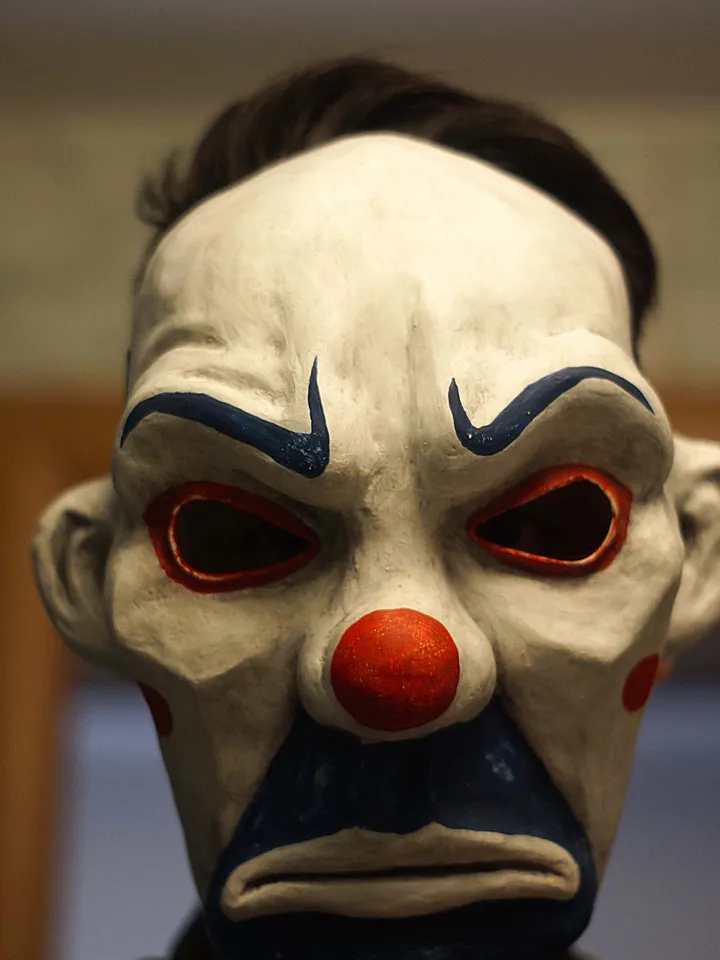 Joker Clown mask Batman The Dark Knight Adult Joker Resin Clown Mask