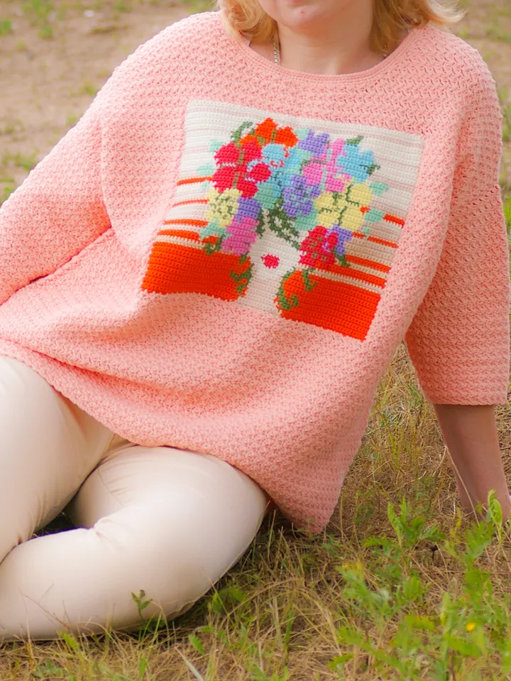 Oversized Sweater Ada Crochet Pattern