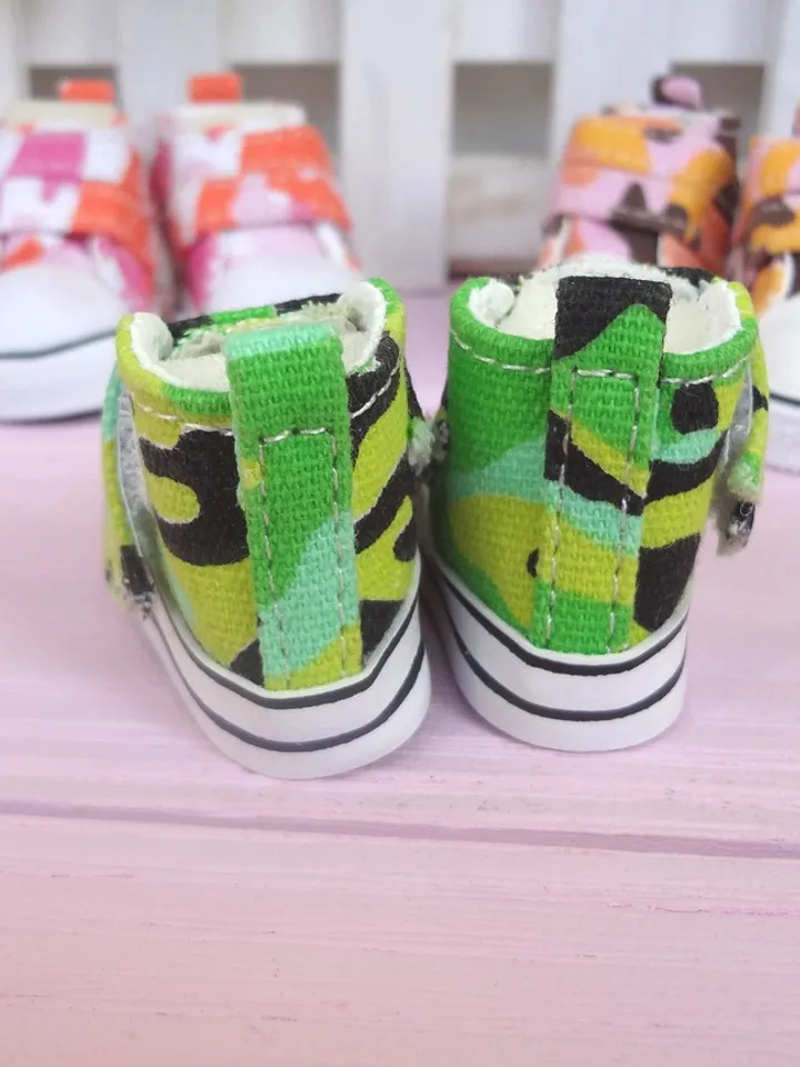 Spotted Doll Shoes - wellie wisher doll shoes- 5cm doll shoes - Paola Reina shoes– Christmas gift idea