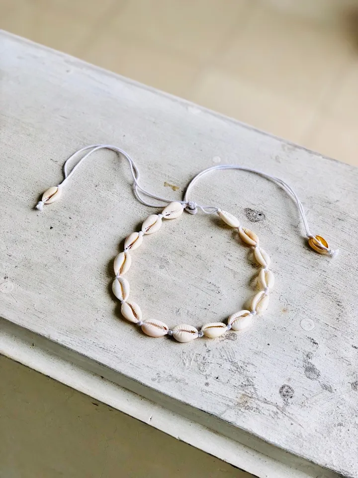 Jewelry 4Pcs Shell Choker Necklace For Women Gold Necklace Choker Adjustable Bea