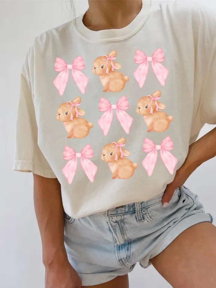 Coquette Bunny png,Easter Png,Easter Vibes Png,Easter Bunny Png,Easter Shirt Design,Happy Easter Png,Easter Sublimation Design