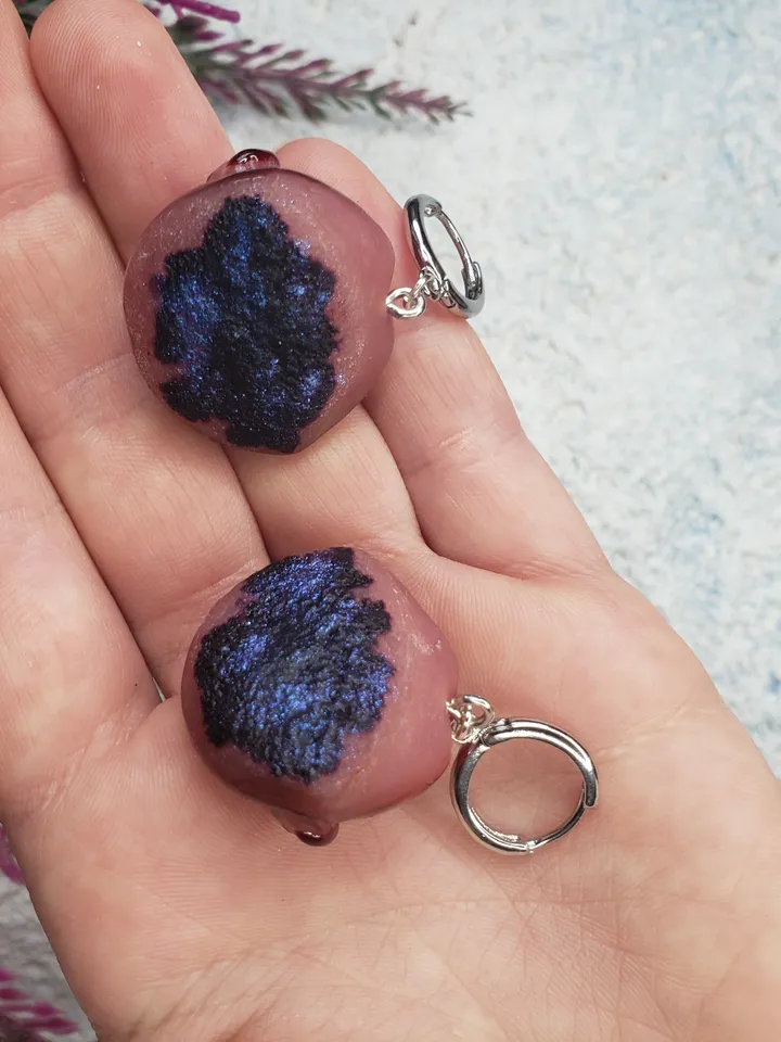 A set of earrings. 50% deposit
