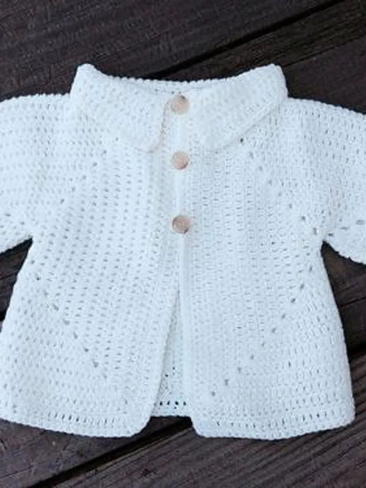 Cardigan hexagon baby, crochet hexagon cardigan, easy baby cardigan crochet pattern pdf
