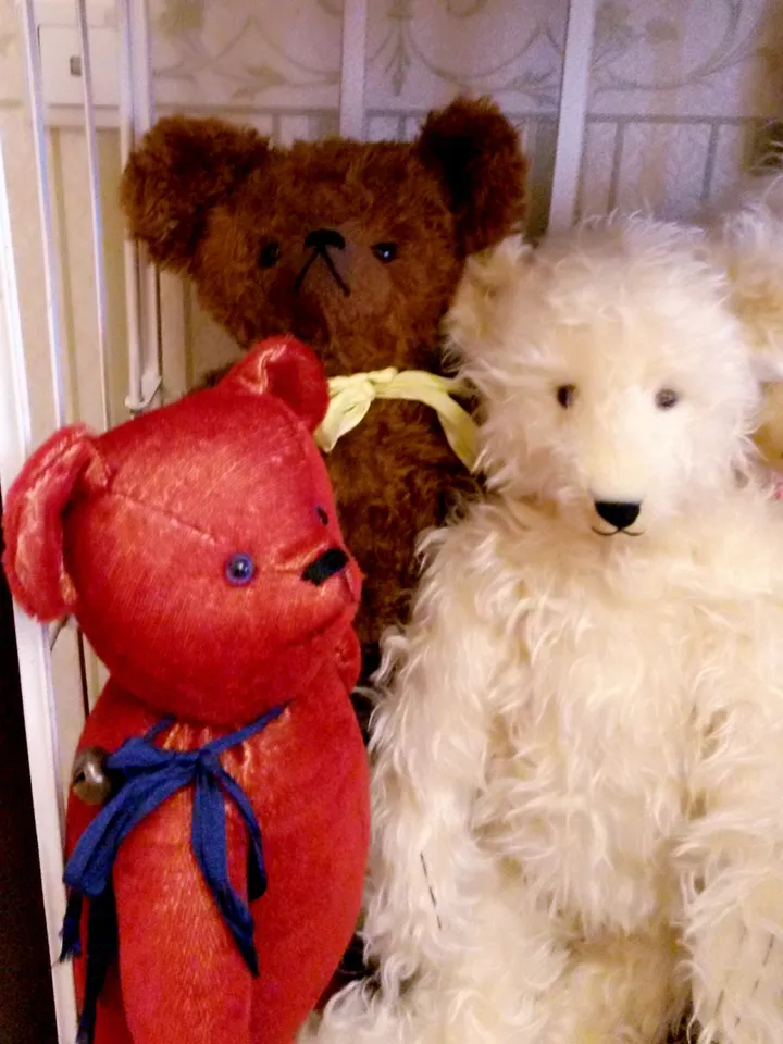 PDF Sewing Antique Style Circus Teddy Bear E-Pattern 18 inch (45cm) Artist design/ do it yourself/ mohair bear pattern